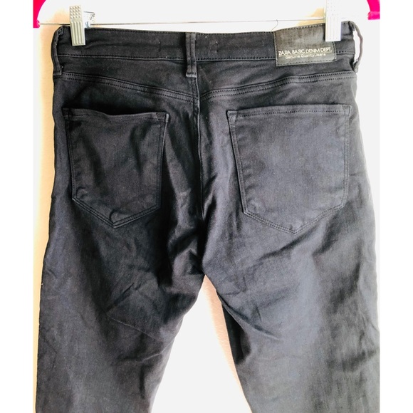 BRITISH!🇬🇧PARTY READY! Zara Z1975 Denim Low Rise Skinny Jeans🎉 - Picture 9 of 11